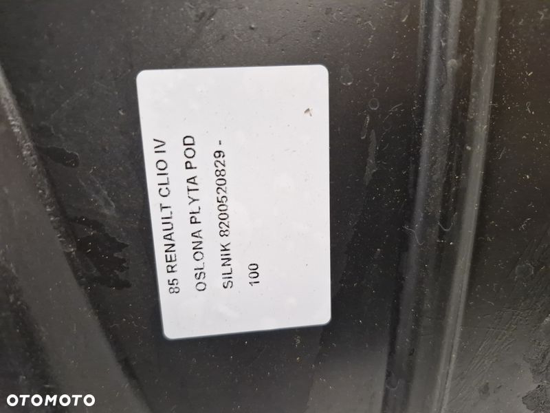 renault clio iv osłona płyta pod silnik 8200520829 - 8