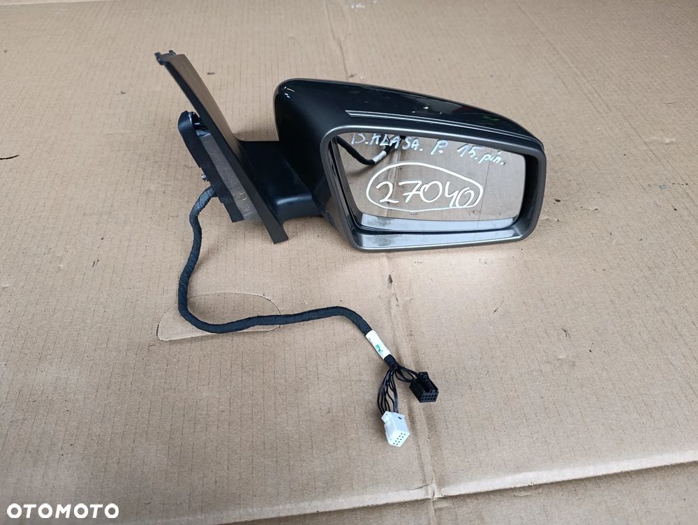 MERCEDES B KLASA W246 LUSTERKO PRAWE 15 PIN EUROPA - 1