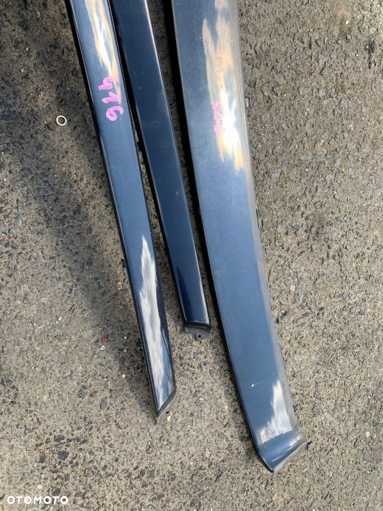 LISTWY ZDERZAKA TYLNEGO CARBONSCHWARZ 416 BMW E39 - 3