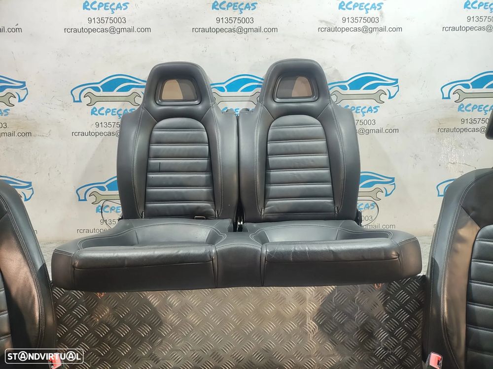 Conjunto Bancos Pele VW Volkswagen Scirocco III 3 Elétricos - 13