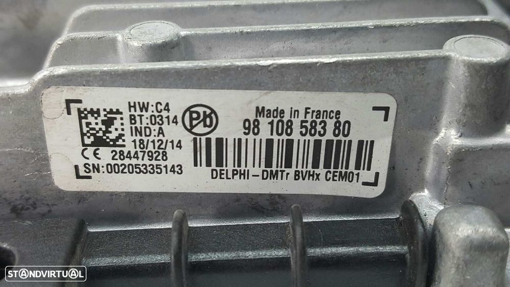 UNIDADE DE CONTROLE DE PARTIDA/PARADA PEUGEOT 308 GT LINE - 2