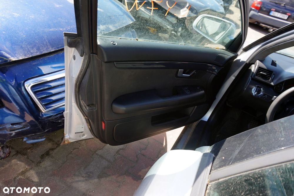 DRZWI PRZEDNIE LEWE A4 B6 SEDAN LY7W  SREBRNY AUDI 2000-2006 - 9