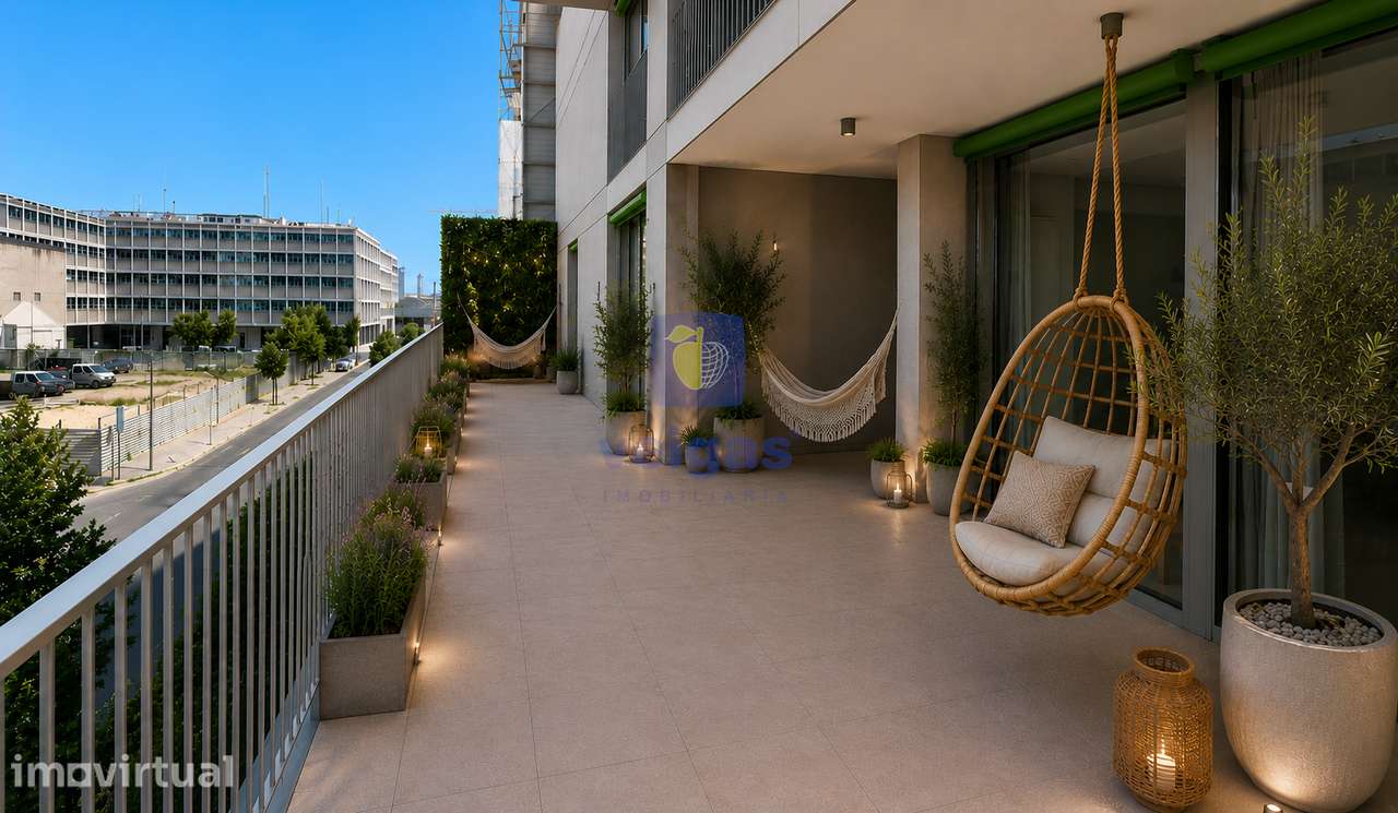 Exclusivo T3 de Luxo - Jardins do Braço de Prata Condomínio Privado Ma - Grande imagem: 5/20