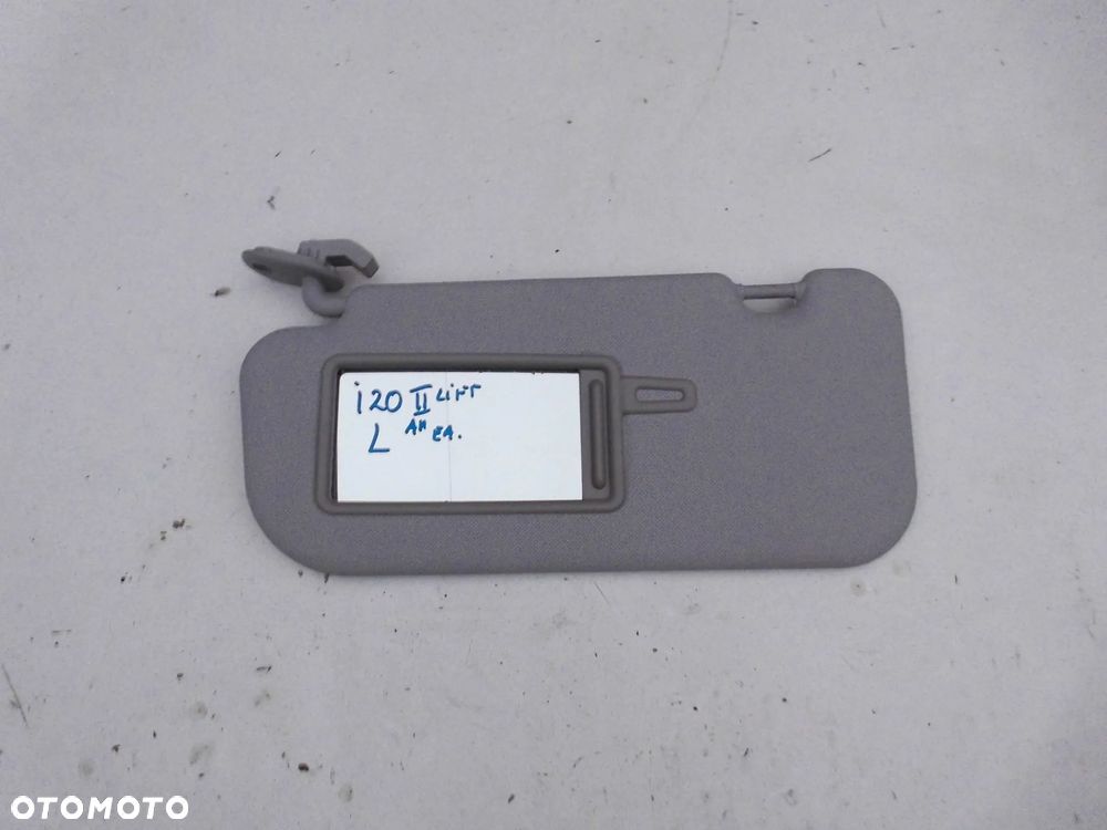 OSŁONA PRZECIWSŁONECZNA HYUNDAI I20 II LIFT LEWA EUROPA