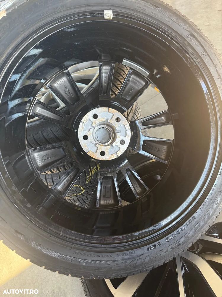 Jante Nissan Qashqai originale,  noi, 19 inch , cu anvelope vara Bridgestone noi - 7