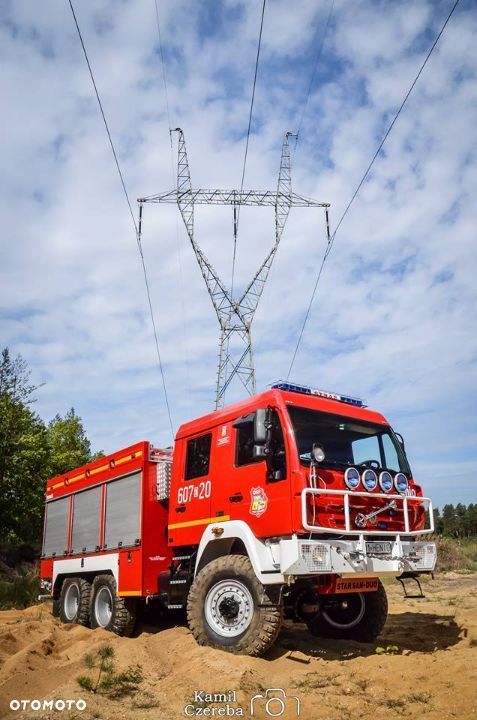 Star 266 MAN 6x6 pożarniczy ratowniczo gaśniczy straż - 11