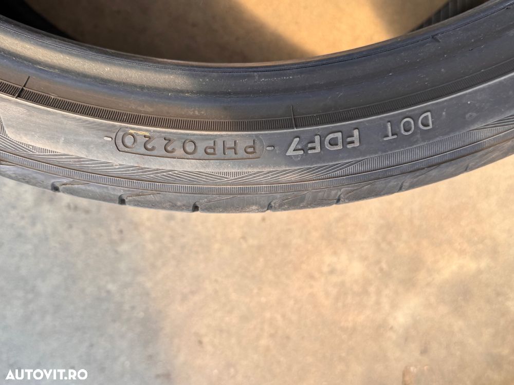 Vând 2 anvelope 255/30/20 Yokohama de vară second - 8