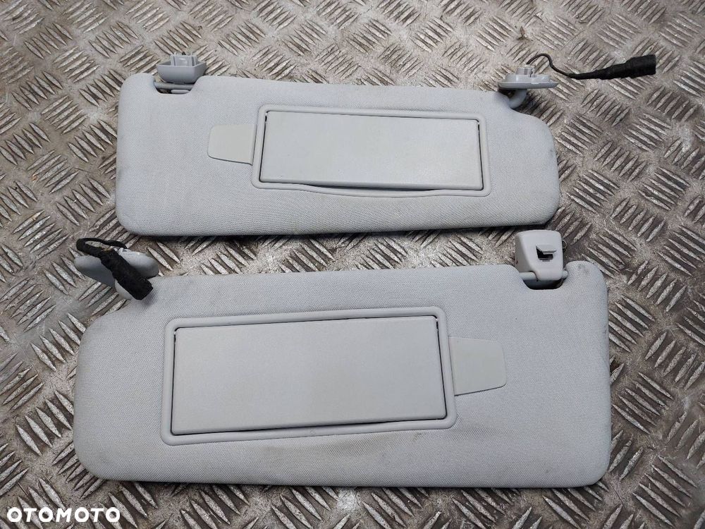 OSŁONA PRZECIWSŁONECZNA LEWA +  PRAWA JAGUAR XF X250 - 1