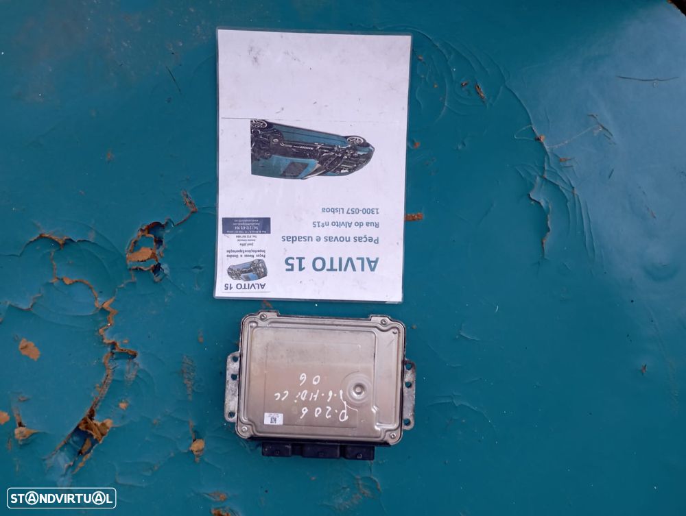 Centralina do motor Peugeot 206 CC 2006 - 2