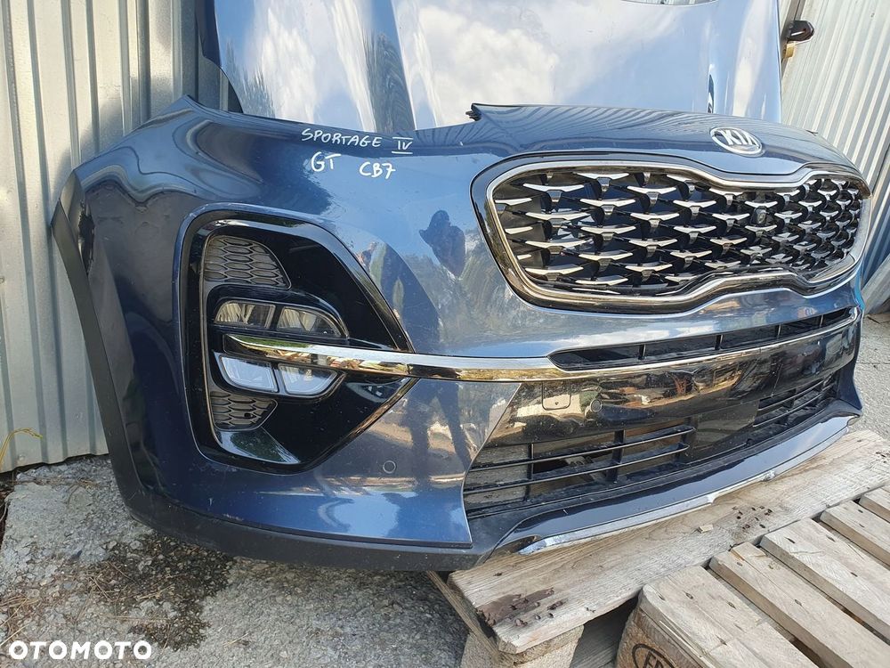 KIA SPORTAGE IV GT ZDERZAK MASKA 2X BŁOTNIK 2X LAMPA CB7 - 10