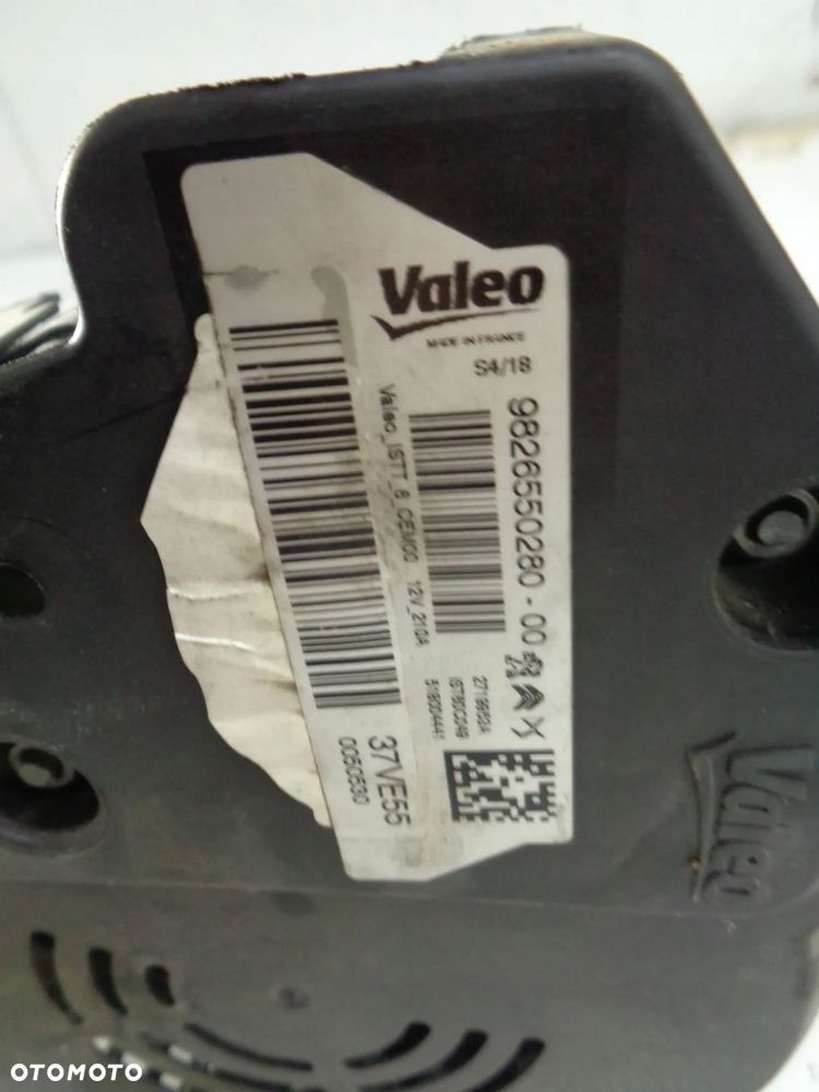 jumpy iii expert proace ii vivaro c 2.0 blu ehdi alternator 9826550280 - 4