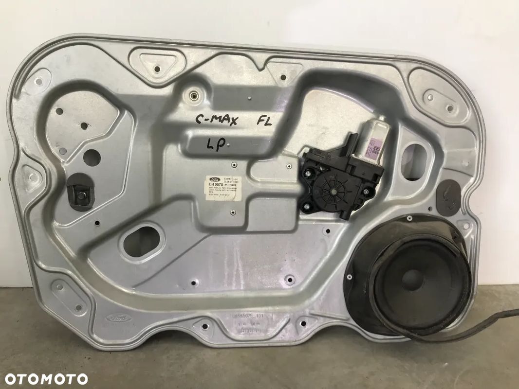 Podnośnik szyb Ford C-Max I MK1 03-10r. lewy przedni mechanizm podnoszenia szyby kierowcy lewy przód - 1