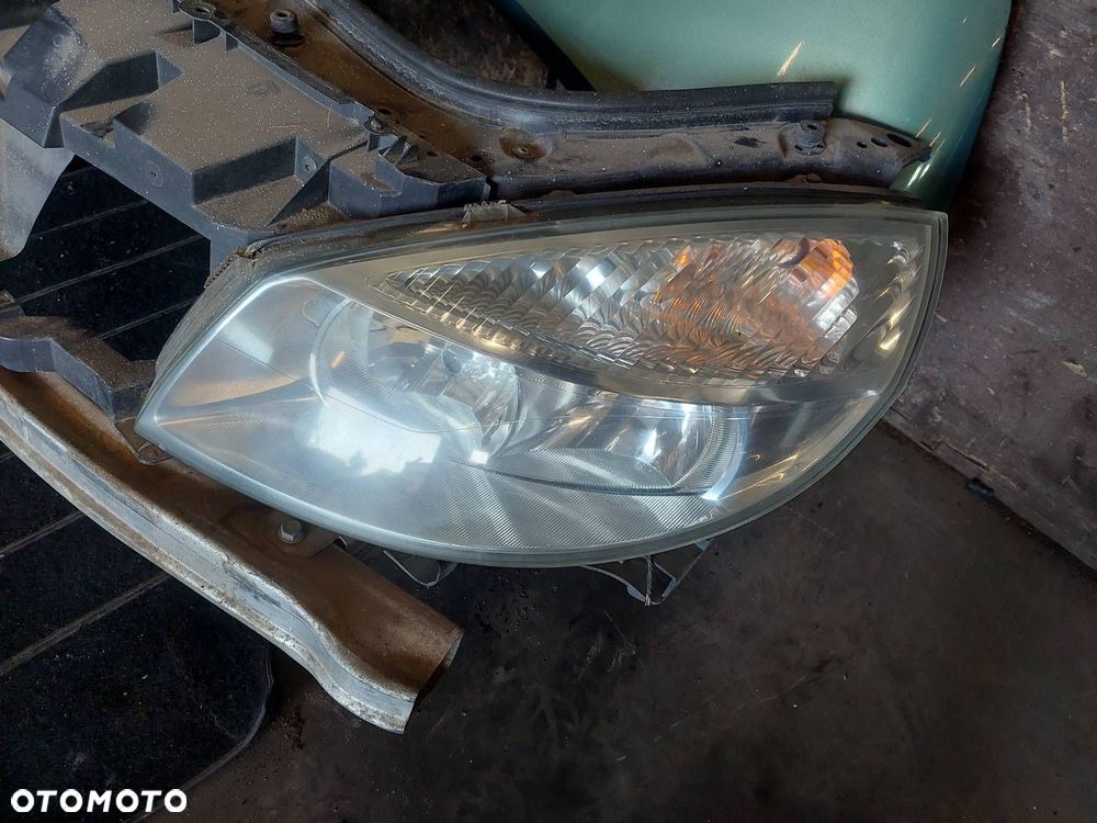 KOMPLETNY PRZÓD MASKA ZDERZAK BŁOTNIKI LAMPY RENAULT SCENIC II TED96 - 14