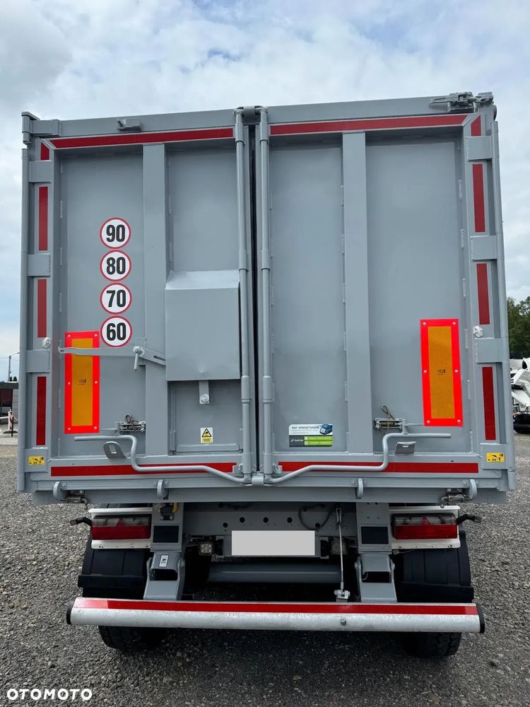 Stas Wywrotka Alu 43 m3 Klapo Drzwi 6140kg Oś podn Opony 80% - 4