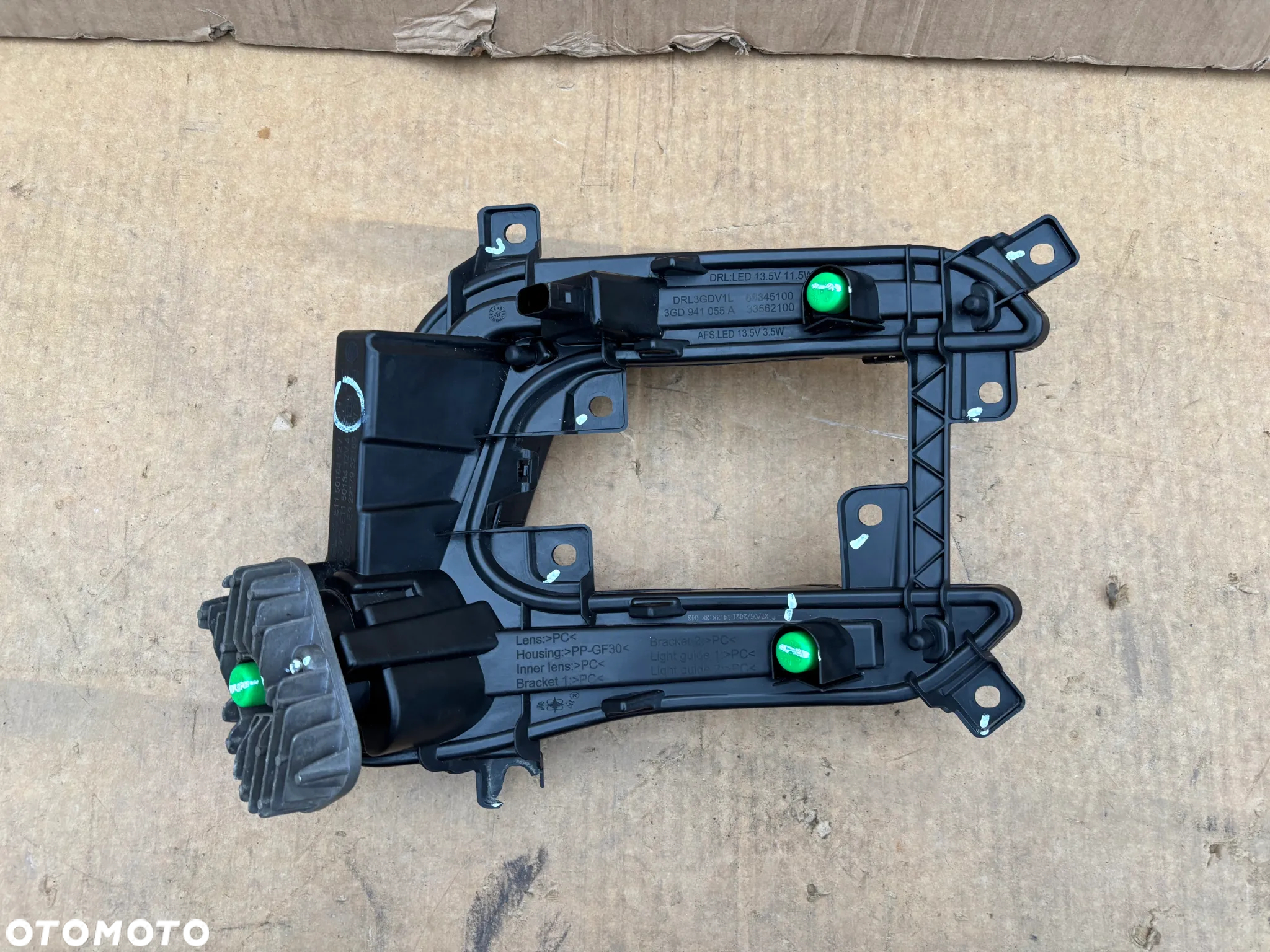 VW Passat B8 GTI GTE Oryginalny Halogen Zderzaka Przedniego Lewy Prawy DRL Światło Dzienne Kompletne 3GD941055A 3GD941056A Europa - 13