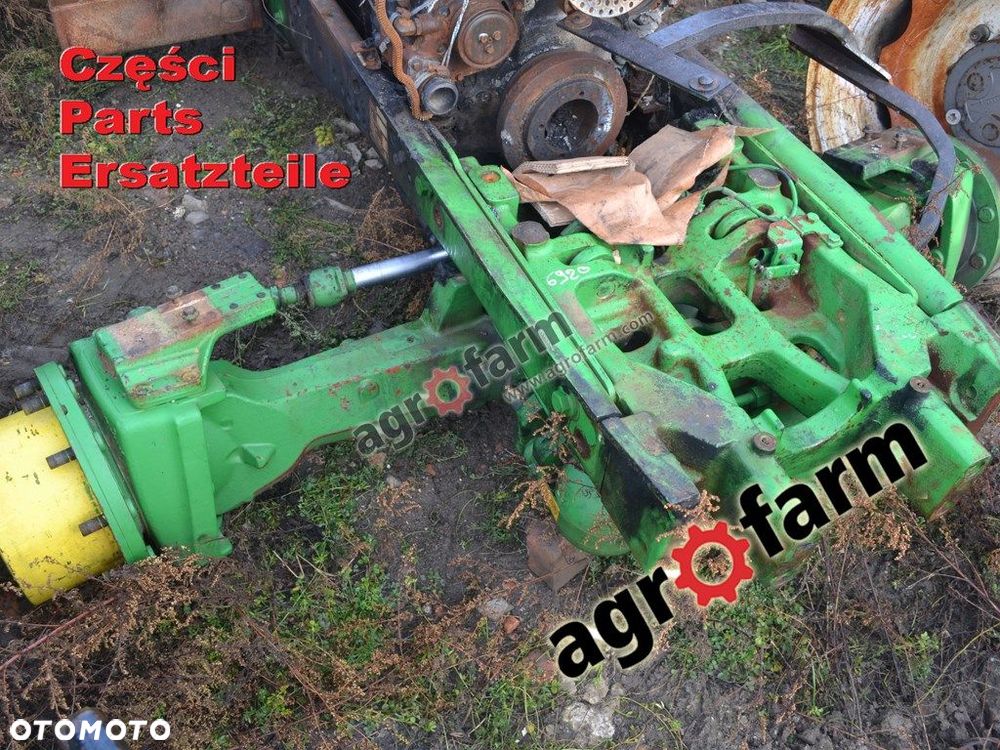 John Deere 6920 części,  skrzynia biegów, silnik - 4