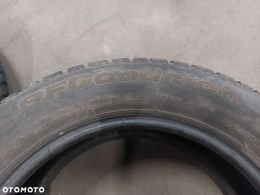 OPONY ZIMOWE 3 SZT 205/60R16 2011R BFGOODRICH G-FORCE - 2