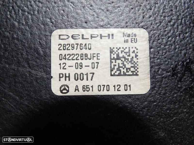 Bomba De Injeção / Alta Pressão Mercedes-Benz C-Class (W204)  A6510701 - 6