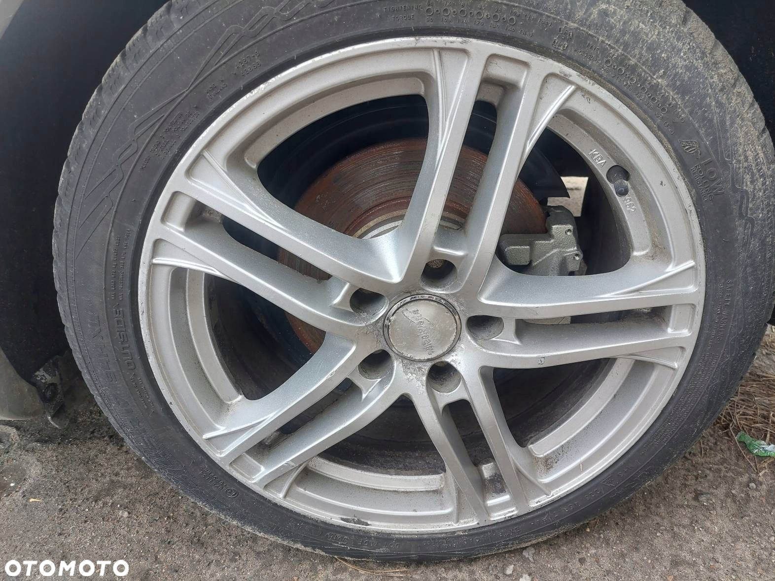 FELGI ALUMINIOWE KOMPLET 4SZT 17JX7.5J ET28 FI66.6 5x112 MERCEDES-BENZ - 4