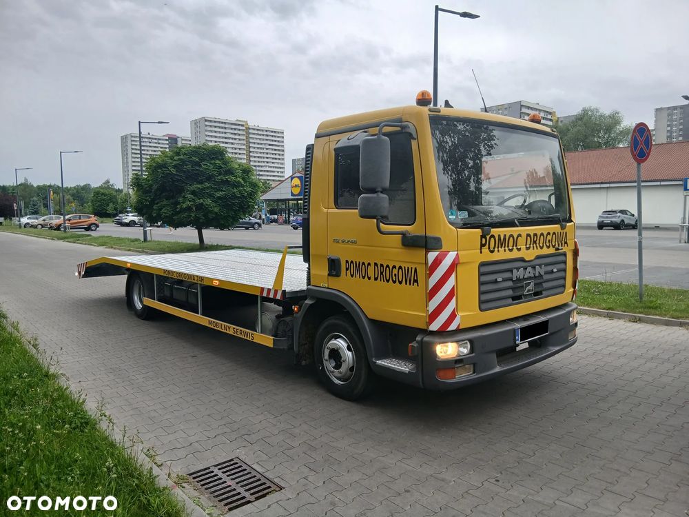 MAN TGL 12,240 POMOC DROGOWA LAWETA HOLOWNIK AUTOLAWETA - 2