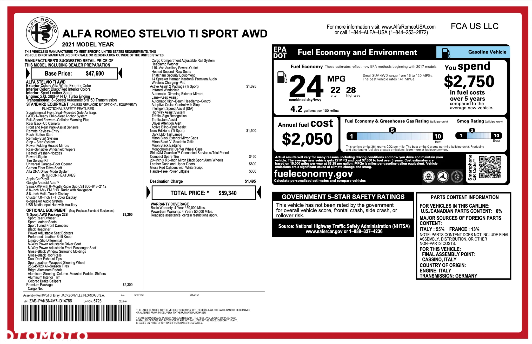 Alfa Romeo Stelvio 2.0 Turbo Veloce TI Q4 - 14