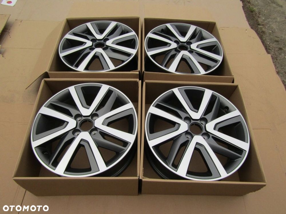 4x Felgi 16 VW UP Skoda Citigo Seat Mii Suzuki Swift Ignis Baleno Liana Kia Stonic Rio Hyundai i20 II III Toyota Aygo X - 5