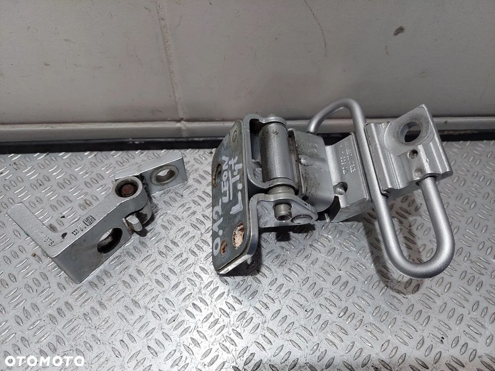 ZAWIASY DRZWI LEWY TYŁ KOMPLET SEAT LEON II 2 R2012 NR 1P0833411A - 2