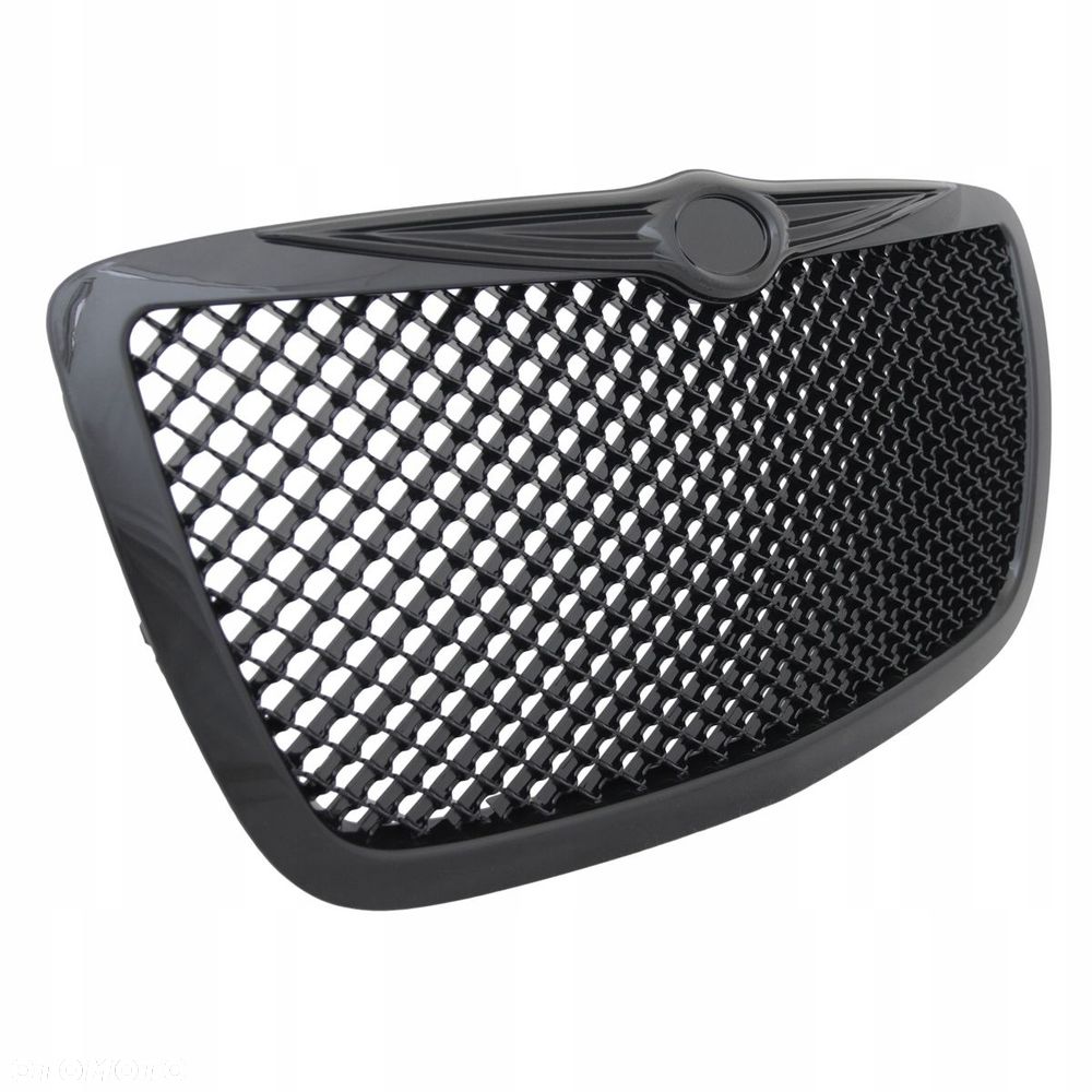 atrapa grill kratka tuning bentley style glossy black chrysler 300c 2004-11 - 2