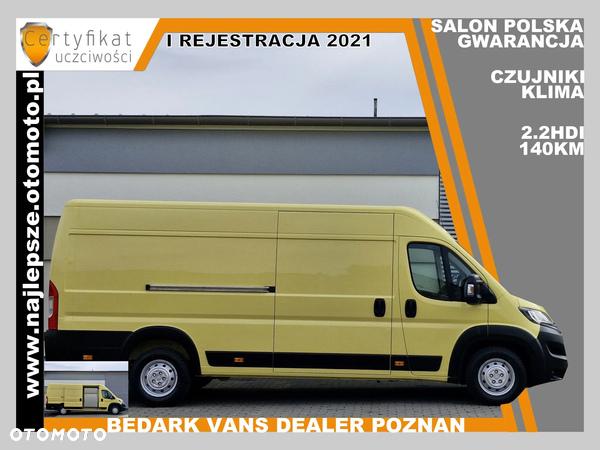 Citroën Jumper, SALON POLSKA, L4H2, Klima, czujniki