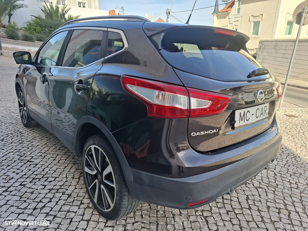Nissan Qashqai 1.6 dCi Tekna Premium 17 Pele S P.Preta Xtronic - 5