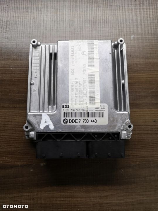 BMW E46 2.0d KOMPUTER 7793443 STEROWNIK 0281010565 - 1