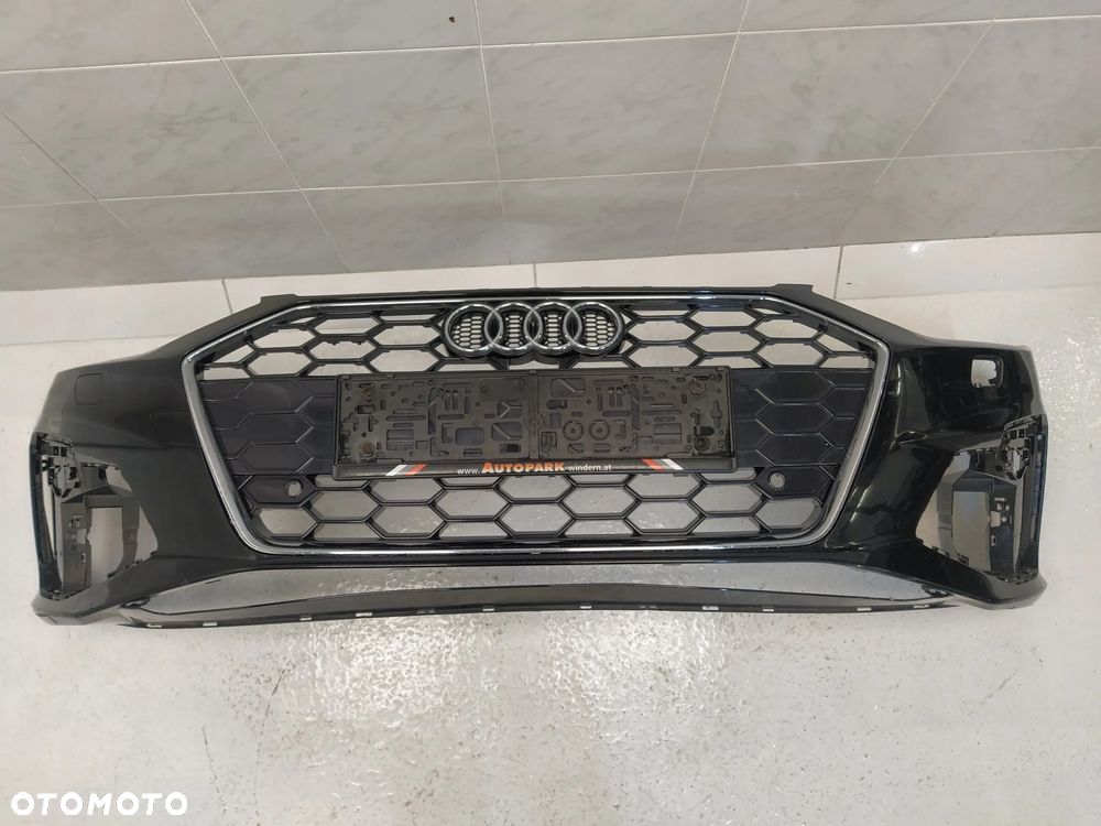 AUDI A4 B9 LIFT S-LINE 2019- ZDERZAK PRZÓD PRZEDNI GRILL ATRAPA CHŁODNICY PDC SPRYSKIWACZE ORYGINAŁ - 8