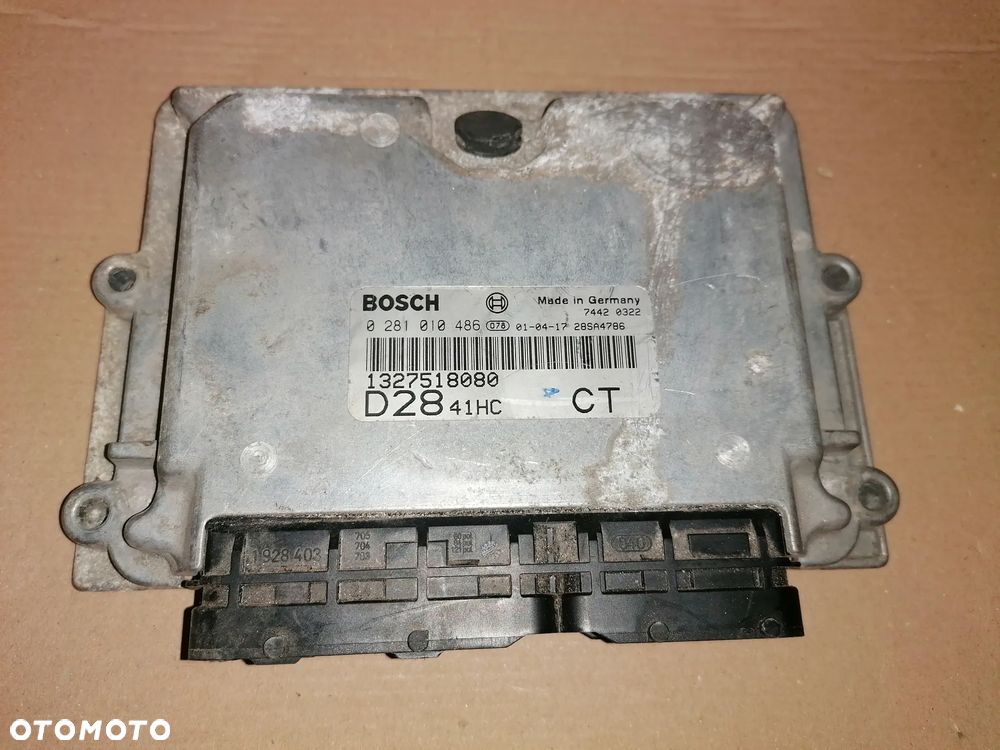 KOMPUTER STEROWNIK DUCATO JUMPER BOXER 0281010486 - 2