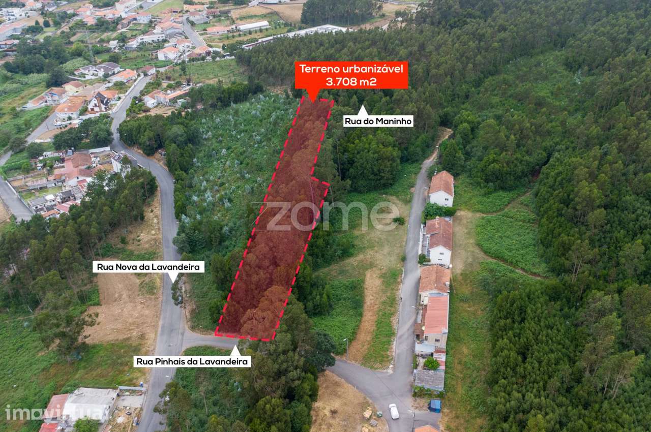Terreno para construção, com 3.708 m2 - Grijó, V.N. Gaia - Grande imagem: 4/15