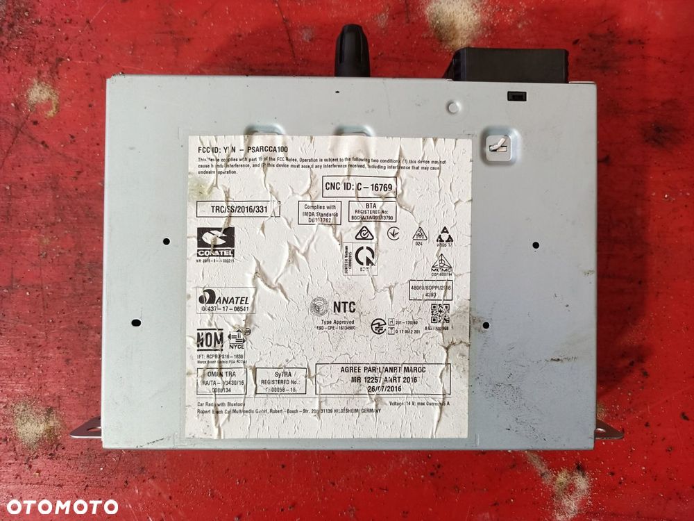 RADIO NAVI 9833500080 VIVARO C IV Fiat Scudo Jumpy Expert Toyota PROACE - 3