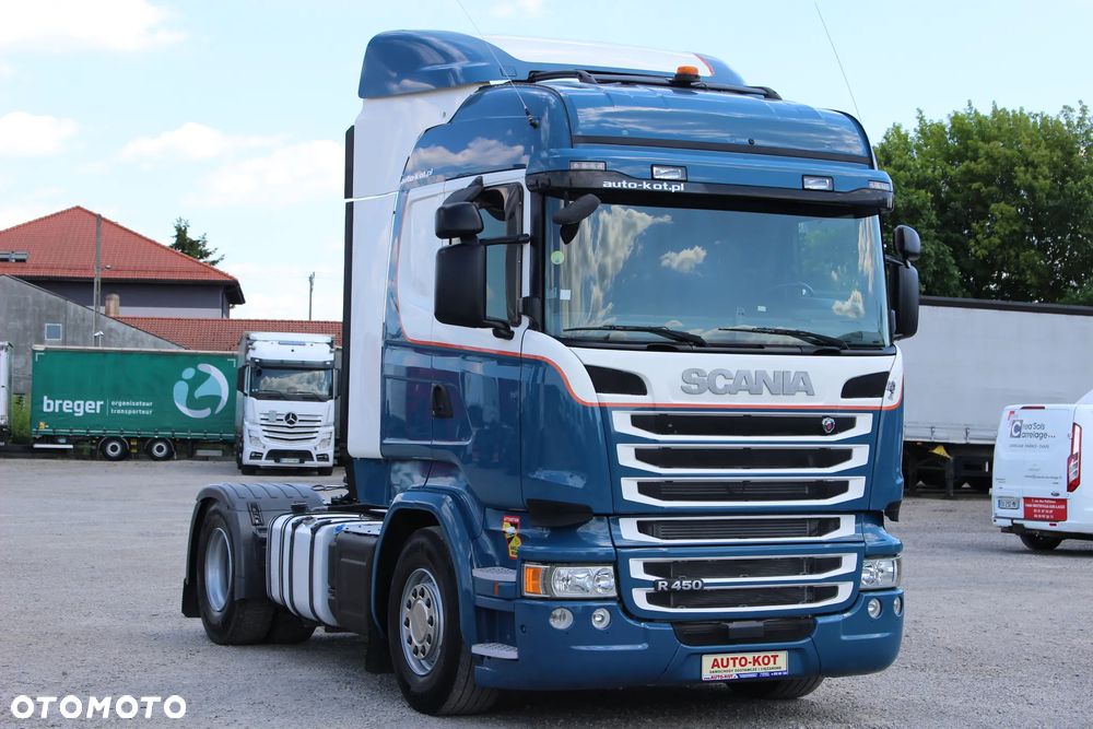 Scania R450 /HYDRAULIKA/ STANDARD/ BL.MOSTU /RETARDER /*SERWIS*/ SUPER STAN / - 3