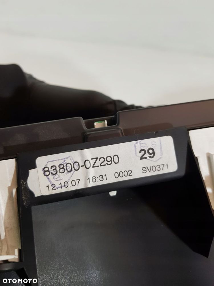 licznik zegary 83800-0z290 toyota auris i e15 07r eur 2.0d d-4d - 10