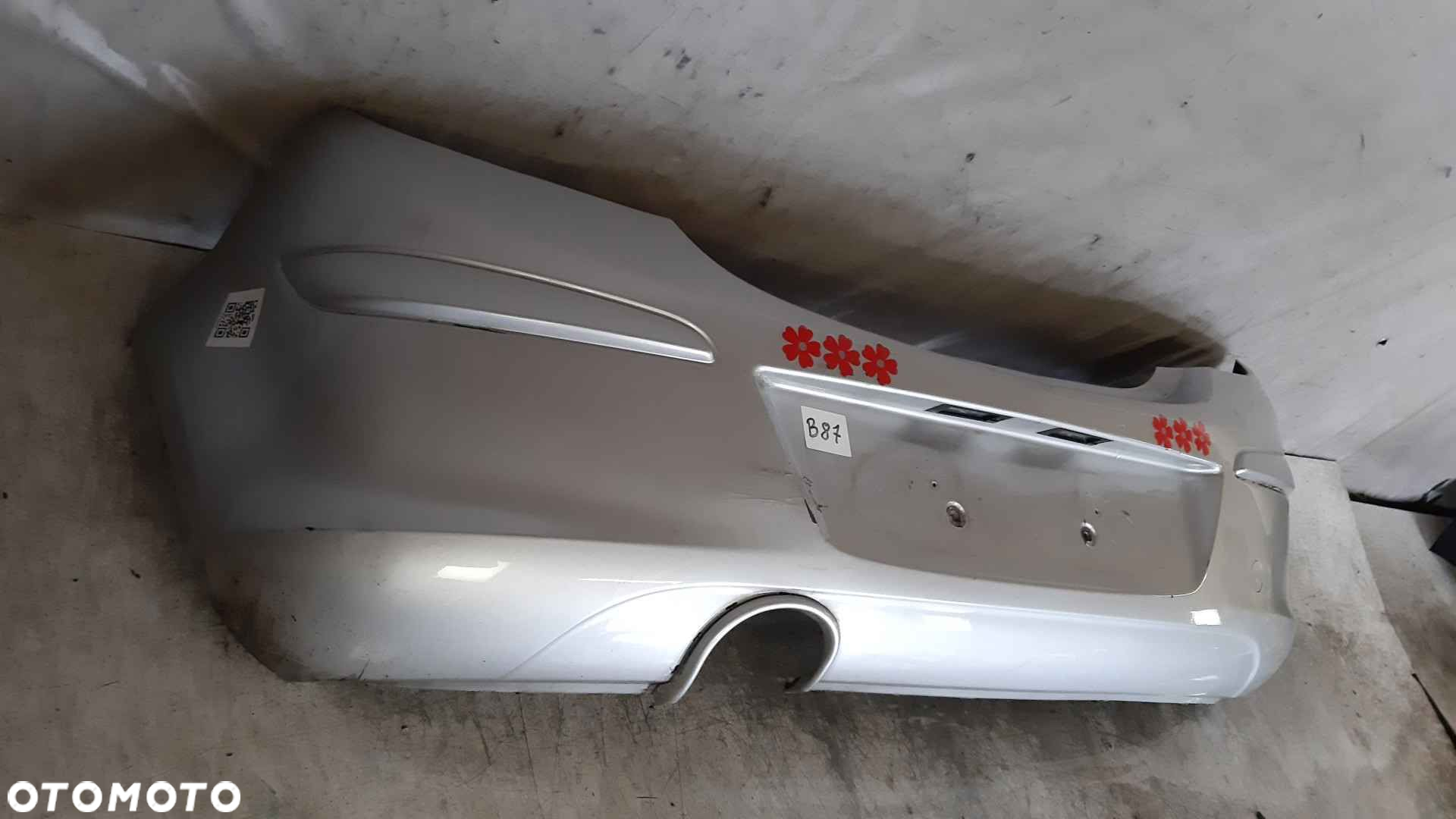 ^  ZDERZAK TYŁ TYLNY OPEL CORSA D Z157 SREBRNY 5D 5 DRZWI HB - 4