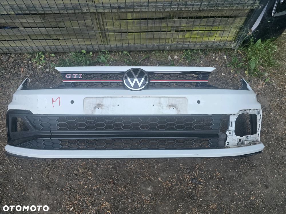 Volkswagen Polo 2g gti zderzak przód grill ładny oryginał - 1