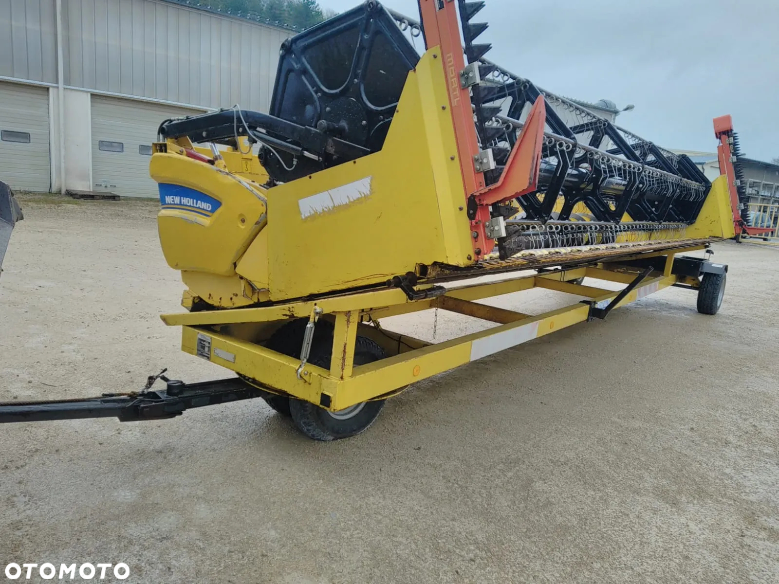 New Holland New Holland CX 860 SL heder 7,3m wozek stol rzepak - 19