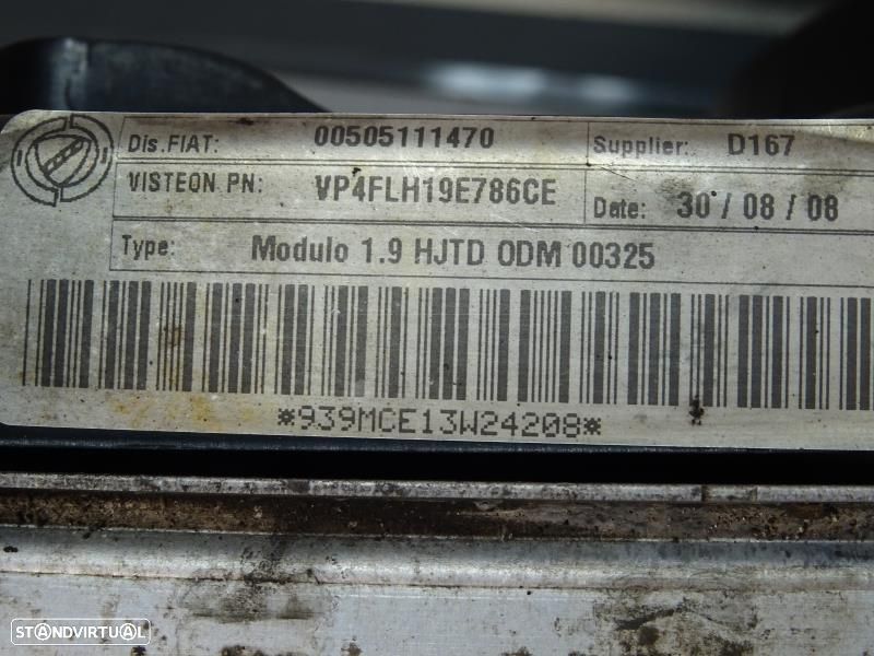 Pack de Radiadores Alfa Romeo 159 1.9 JTDM - Radiador da Àgua / AC / IC - Intercooler / Termoventilador - 10