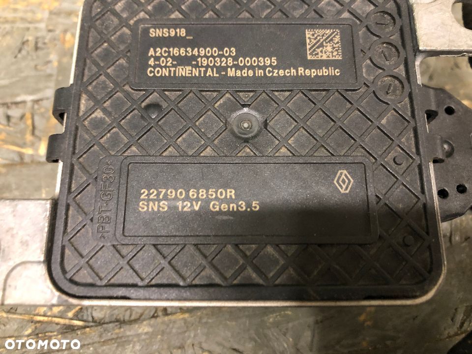 RENAULT TALISMAN ESPACE V 1.7 2.0 BDCI BLUEDCI SONDA NOX LAMBDA CZUJNIK 227906850R - 2