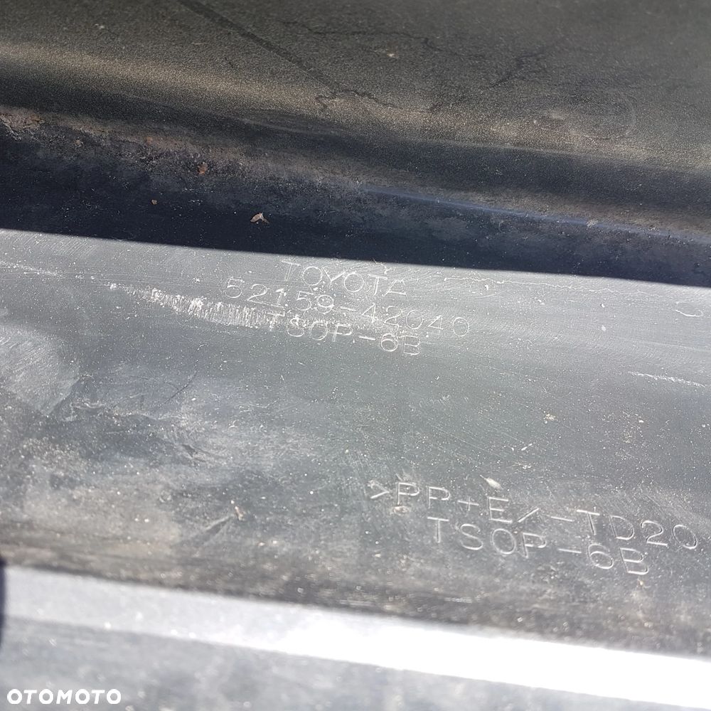 listwa ozdobna nakładka osłona zderzaka przedni tył tylny toyota rav 4 IV - 12