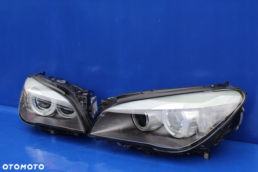 Reflektor prawy xenon lampa prawa kompletna OE BMW F01 F02 Europa - 11