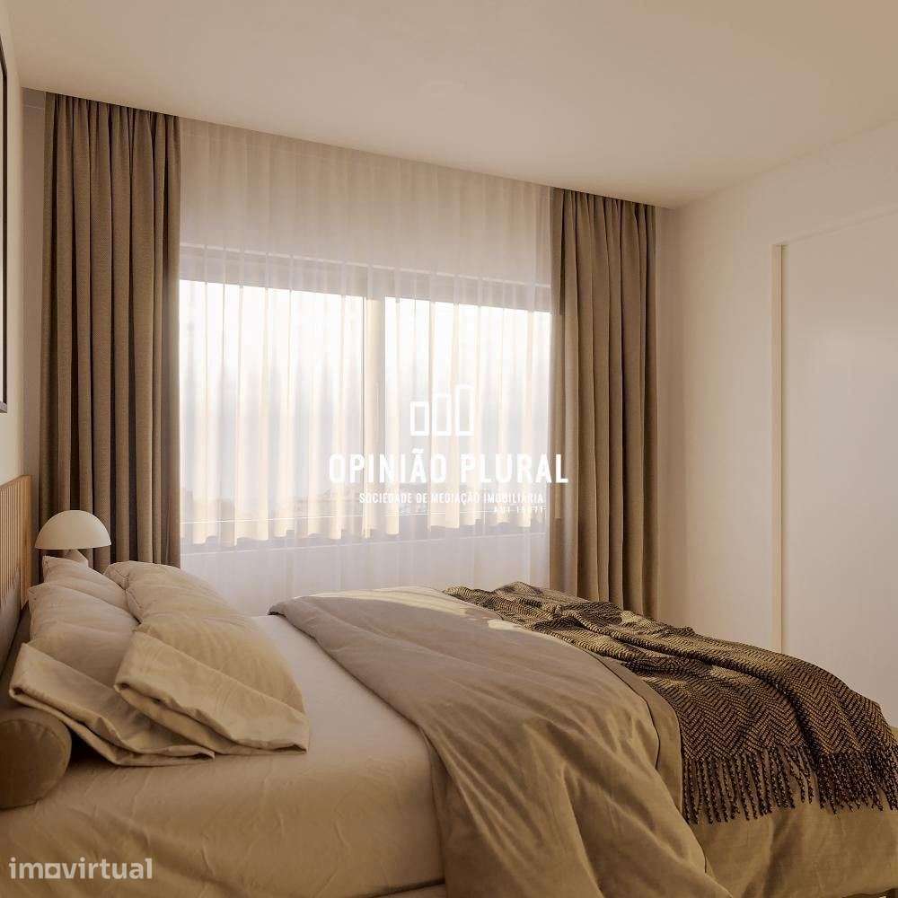Elegante Apartamento T2 Moderno Novo à Venda em Vilar do Paraíso - Grande imagem: 2/16