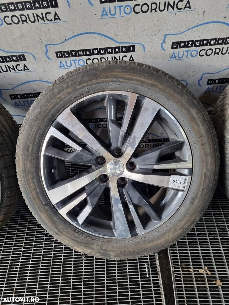 Jante aliaj Peugeot 3008 II 2016 - 2020 (1316) R18 Pentru dragos Et49 - 4