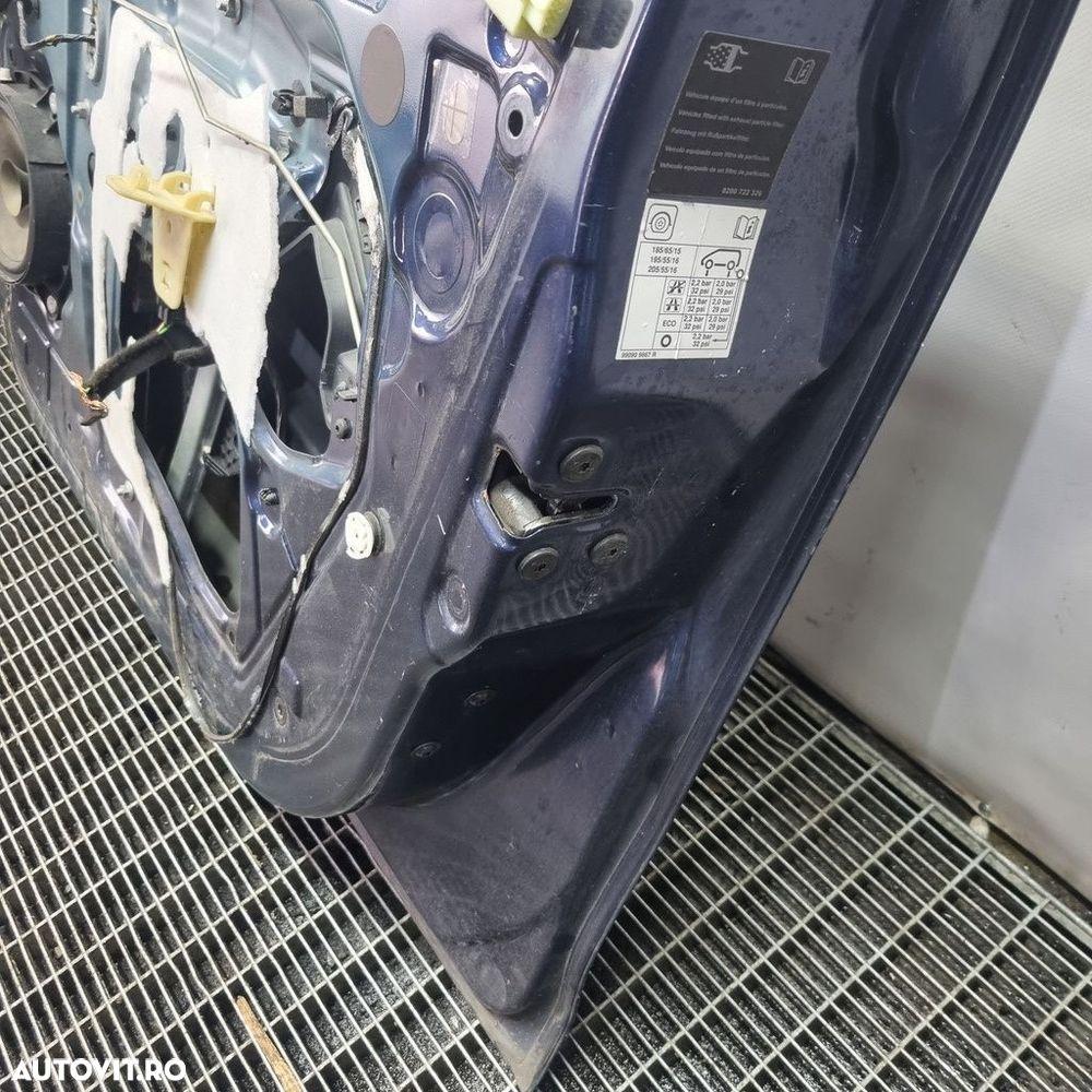 Usa Dreapta Fata Dacia Sandero 2 2012 - 2016 Hatchback 4 Usi Bleu cosmos TERPR (1424) - 4