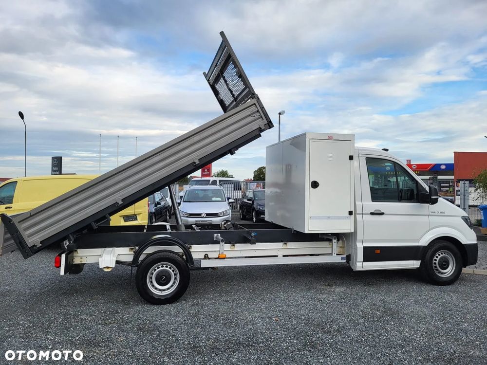 Volkswagen MAN TGE 180-2.0TDI- WYWROTKA - 60 tys km-180 KM-HAK 3000 kg - 12