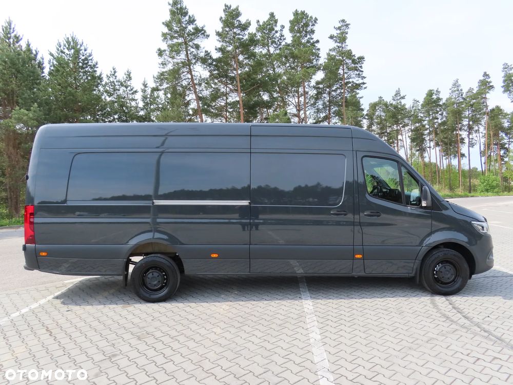 Mercedes-Benz Sprinter 319 CDI 190 KM 9G-Tronic Automat Model 907 Furgon Blaszak Ekstra Długi LONG MAXI + 4800 mm Rozstaw Osi 4325 mm Ładowność 981 Kg GWARANCJA FABRYCZNA Kabina Sypialniana + WEBASTO FULL Opcja Wyposażenia OKAZJA DOSTĘPNY I GOTOWY - 4