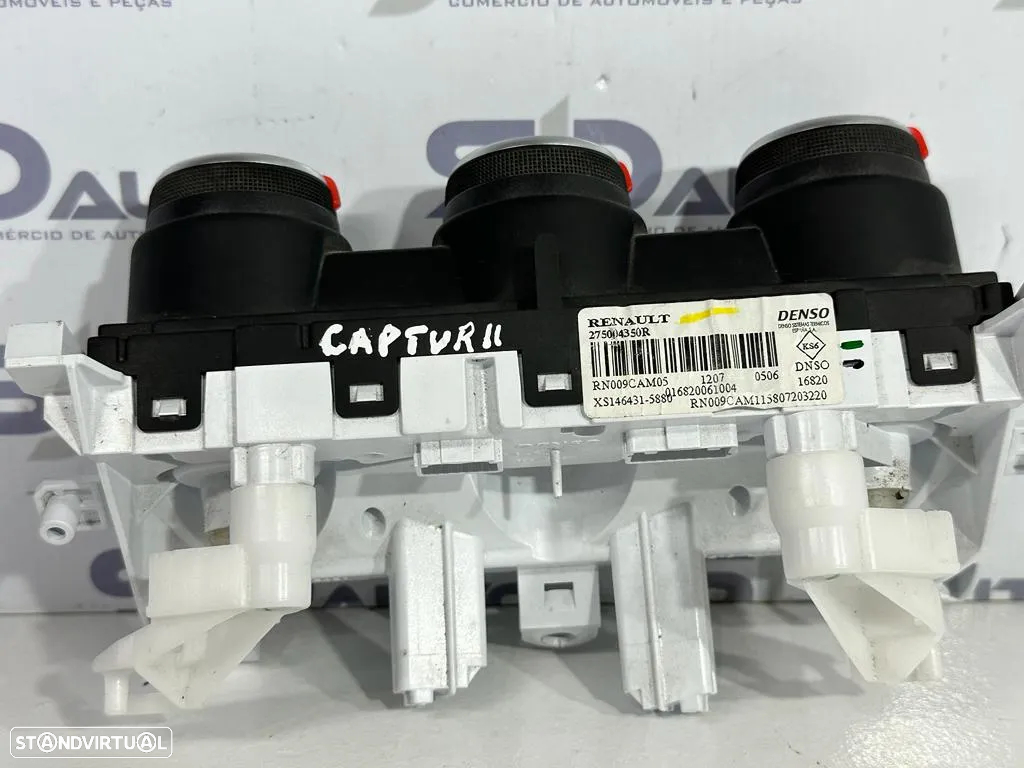 Comandos AC / Climatronic - Renault Captur II (2020) - 2